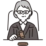 Female Judge Upper Body SVG Icon